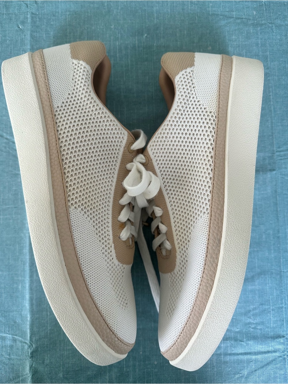 Vionic Galia Knit Lace Up Platform Sneakers Removable Insoles size 11